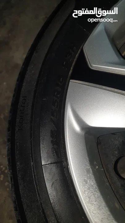 4 تاير هوندا  سفك الاصلي honda civic tires