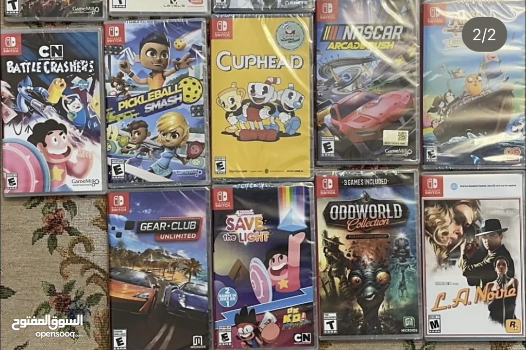 Nintendo Switch games NEW