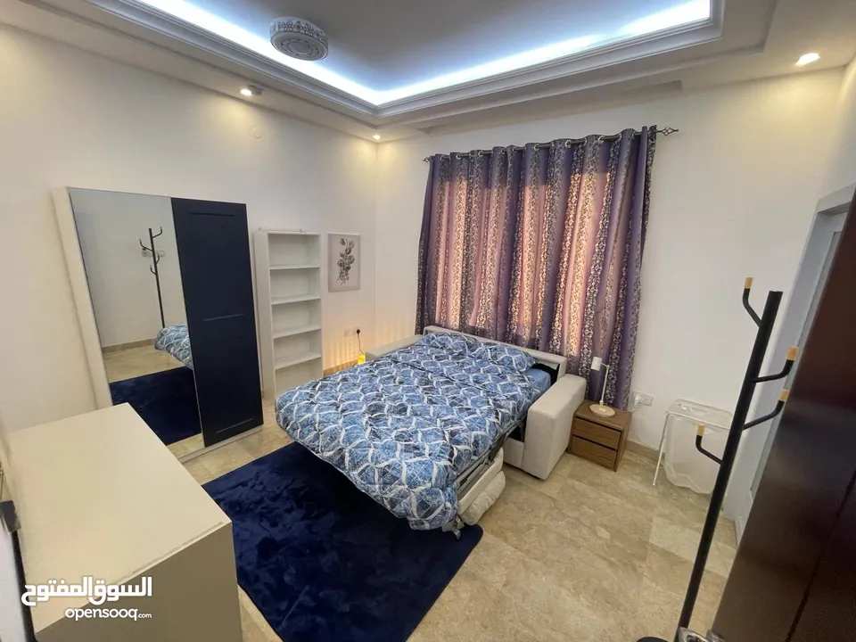 1bhk luxury flat in aziba for yearly rent(read description)