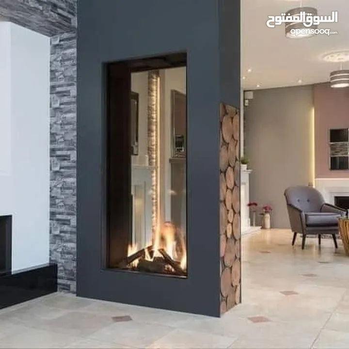 بديل الحجر وبديل الرخام وبديل الخشب والفاير بليس ورق جدران والشيبورد باركيه