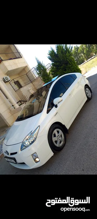 بريوس2011 اروبي كرت ابيض وكاله