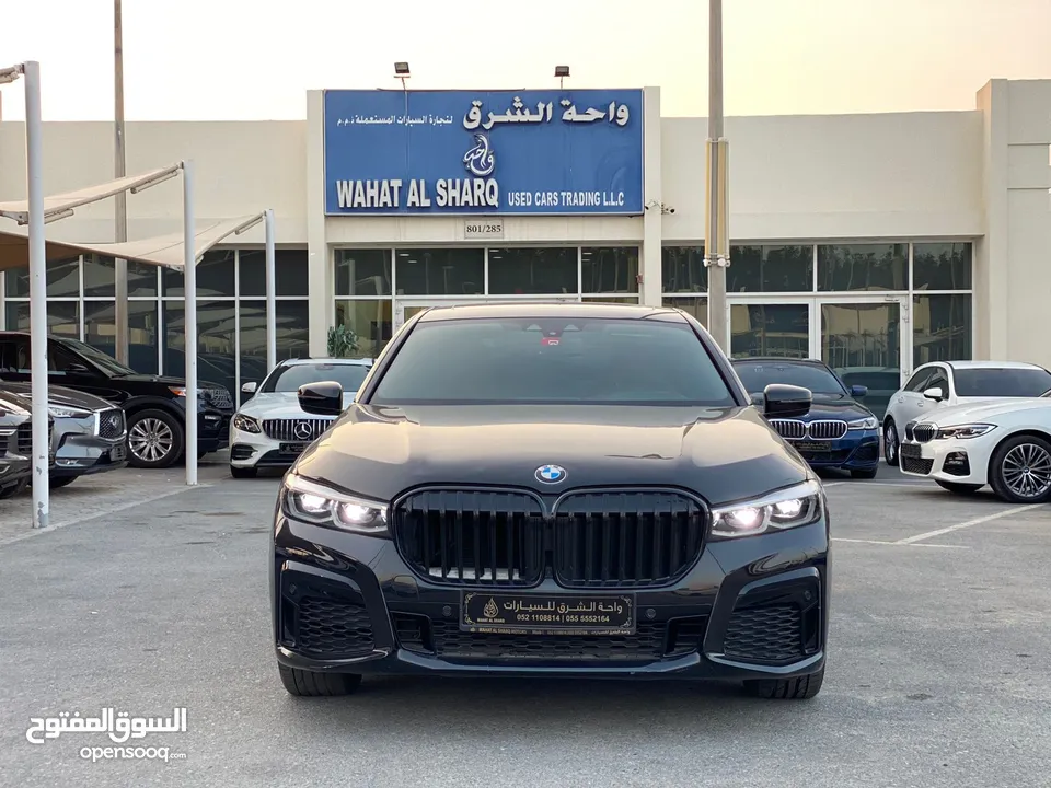 BMW 740I   موديل  : 2019 بحالة ممتازة