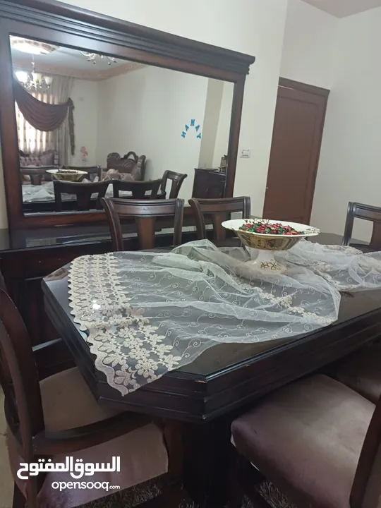 طقم كنب +سفره للبيع