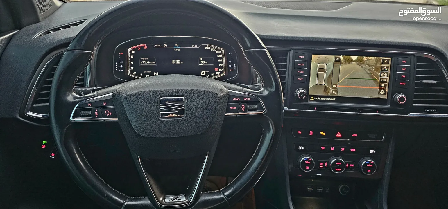 جيب سيات اتيكا اكسلنس 2020 فل الفل محرك 1500 تيربو بنزين جير اوتماتيك