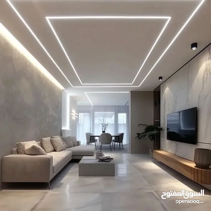 اعمال الدهان والجبصين والديكور