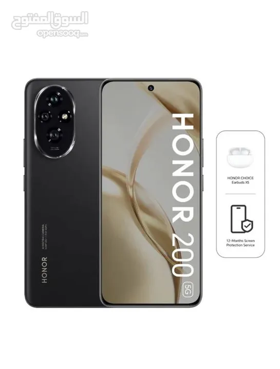 Honor 200 (256GB/512GB)جديد كفالة الوكيل