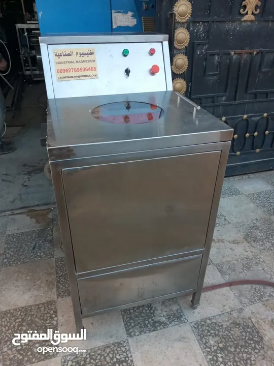 حوض تعبئة و تعقيم قوارير مياه 20 لتر 5 جالون ستانليس ستيل
