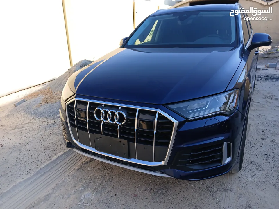 2024  اودي  Q7  2.0 ايرباك الوكالة. GUATTRO    PREMIUM    PLUS  45  TFSI       23785 km