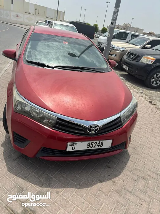 Toyota corolla 2016