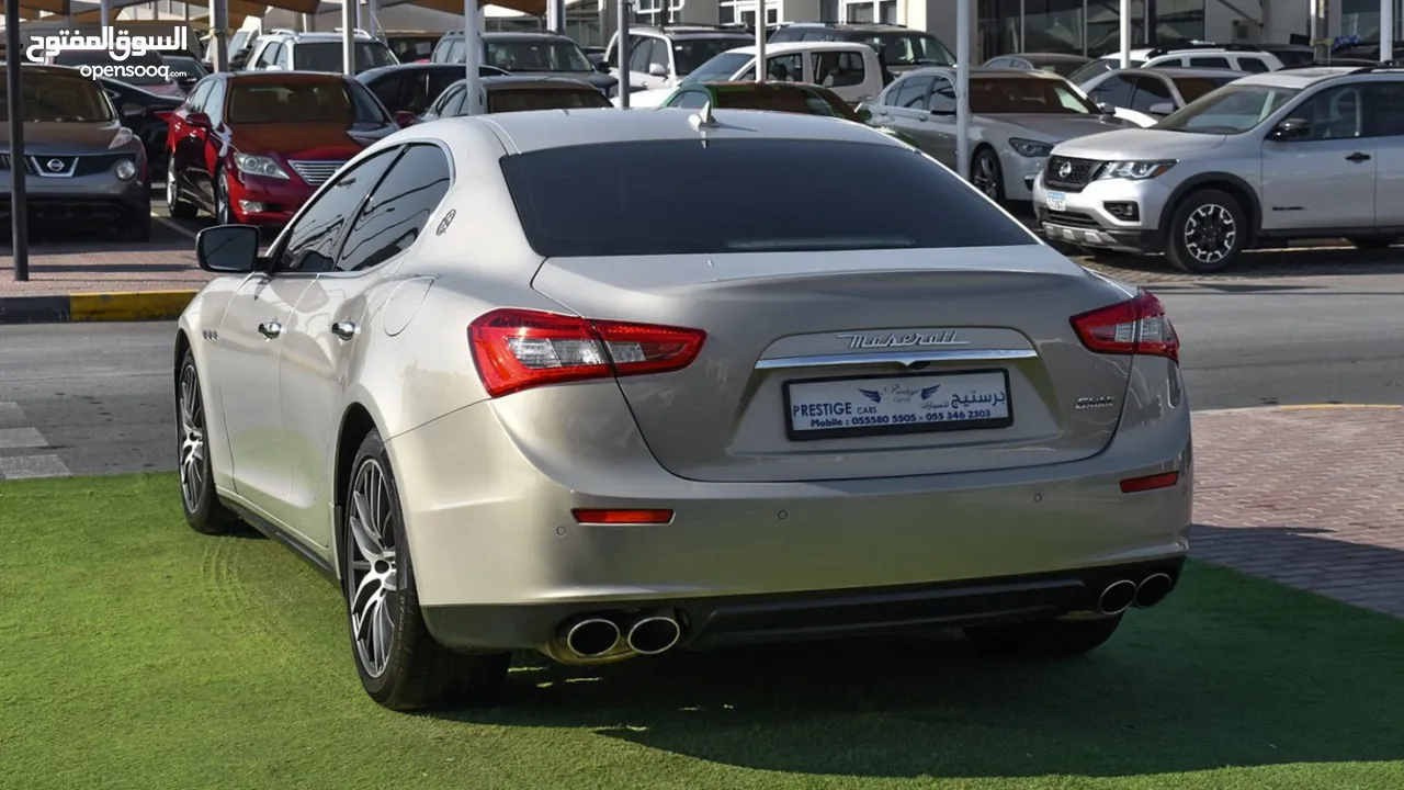 Maserati Ghibli 2014 Model - GCC - Sunroof