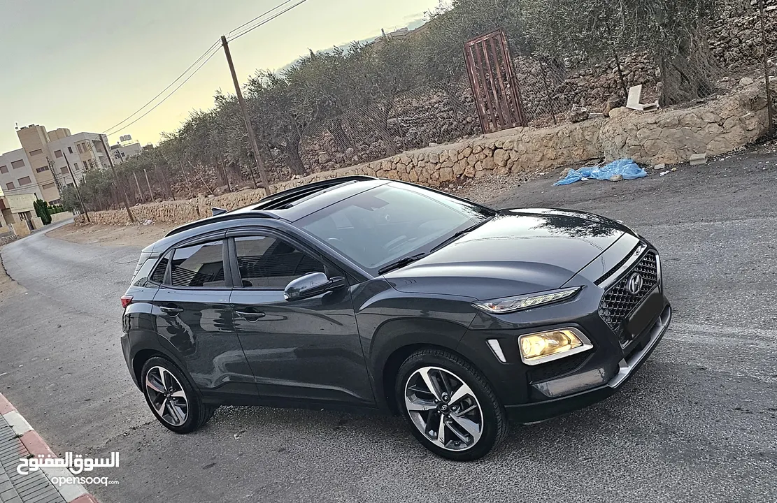 هونداي كونا فل الفل مع فتحه 2020 ماتور 1600 تيربو نخب النخب