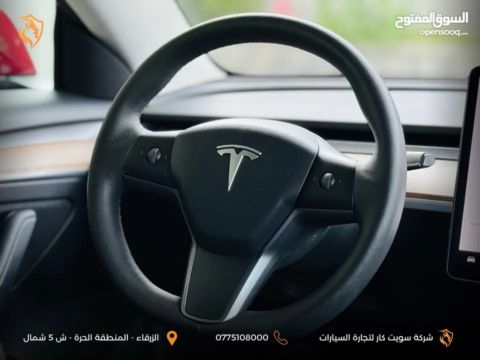 تيسلا 3 دول موتور لونج رينج   -  TESLA MODEL 3 Long Range Dual Motor 2021