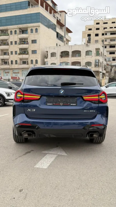 BMW x3 30e ترخيص   محرك 2000 هايبرد plug in/يقطع على الشحنه 43 كيلو متر  293 حصان