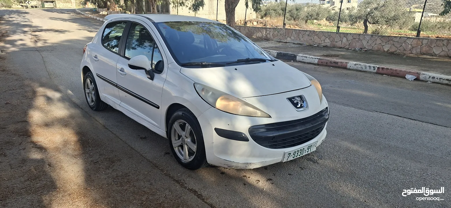 بيجو 207 مش 206موديل 2008-اتومتيك -ماتور 1600اصل برايفت فحص الف وسعر محرقة كاش نظيفة من الاخر