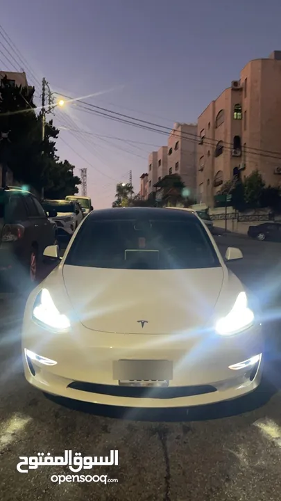 Tesla model 3 stander plus 2023  تسلا مودل  3 ستاندر بلس 2023 فحص كامل 7 جيد ونظيفة جداً