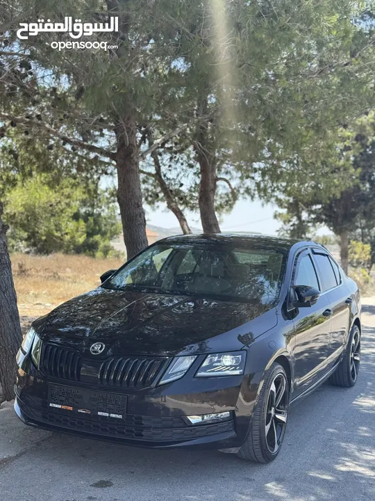 SKODA OCTAVIA 2019 صالون  اوتم2000 ديزل  فل مسكر إضافات عدا الفتحة  سعر مميز كاش  طلاء اصلي بلكامل