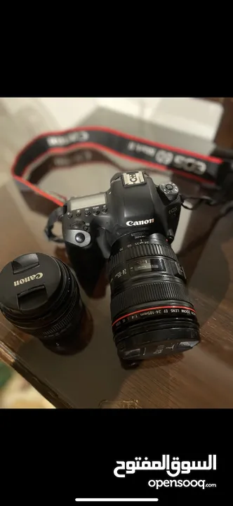 كاميرا كانون 6d mark ii مع عدستين كانون