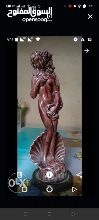 تمثال لعروسه البحر انتيكا