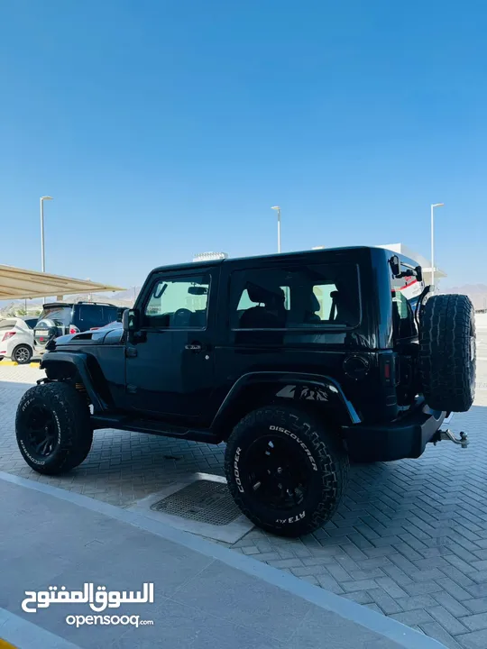 Dhs 46000/= JEEP WRANGLER 4X4 - 2015 - FULL AUTO - FULLY SERVICED - GULF SECS - بحالة ممتازة جداً -