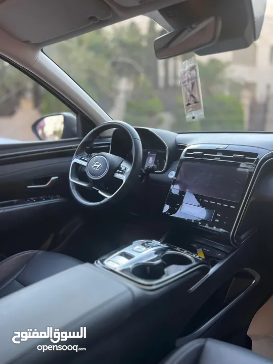 هونداي توسان هايبرد 2023 فل اضافات بدون فتحة فحص نخب