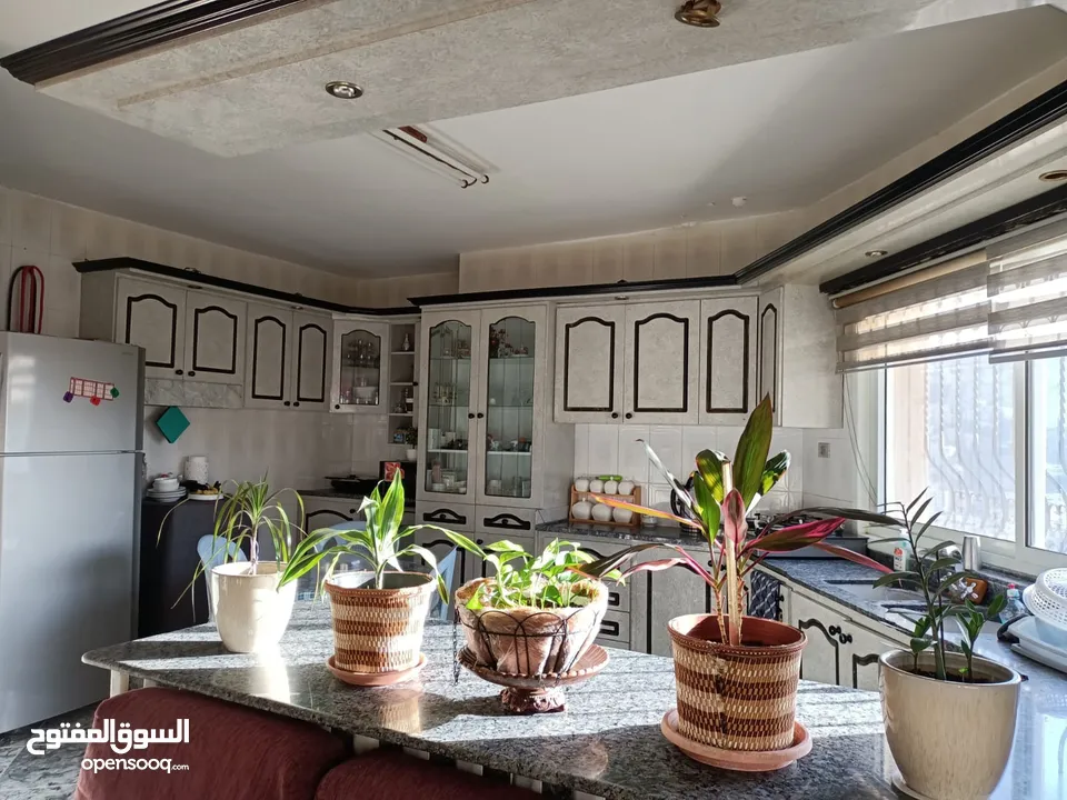 شقة مفروشة للايجار مع مكيف اطلالة رااائعة على نابلس