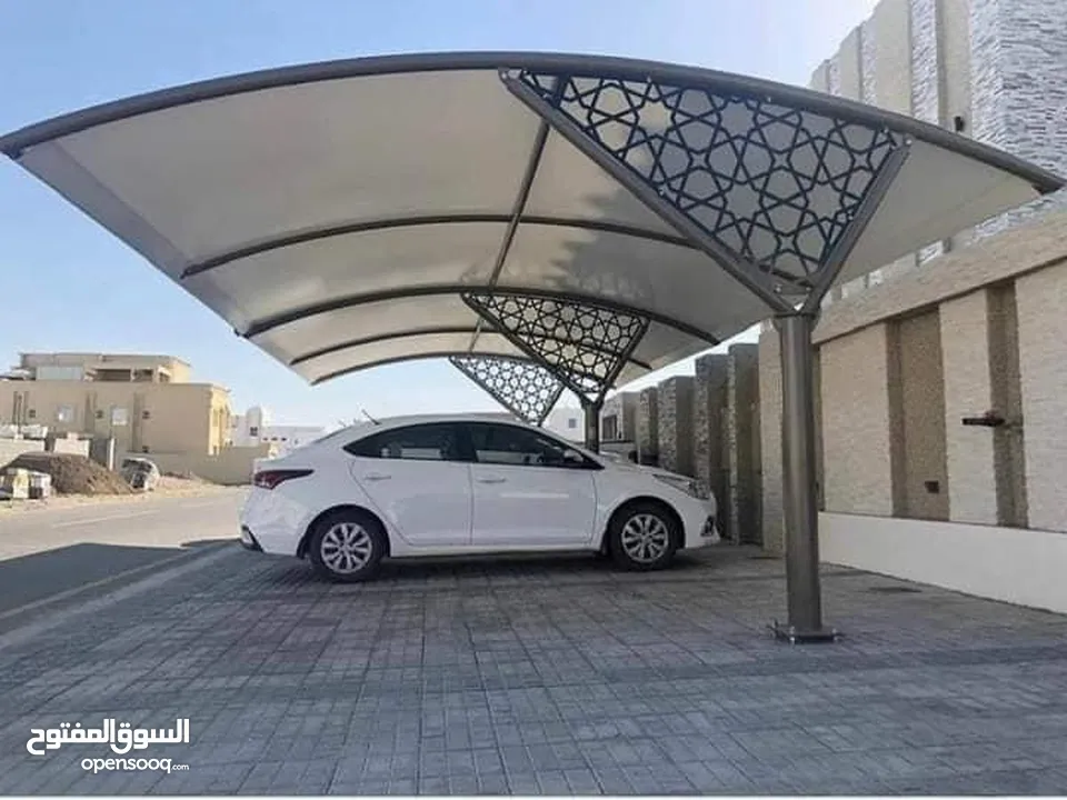 شوادر _ اشرعة _ مظلات _ مظلات قوسية _ سواتر جانبية _ شادر _ حدادة عامة _ حداد _ المنيوم _شماسي