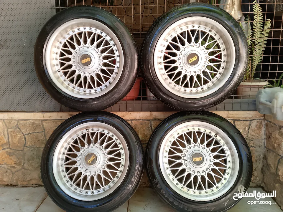 جنط مقاس bbs 17بحال الوكاله مسستم امامي خلفي ستاندر مش ملعوب فيه لا كسر ولا لحام للبيع مطلوب فيه 170