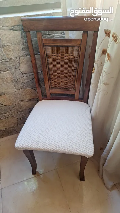 طقم سفره فخم من خشب الورد والزان
