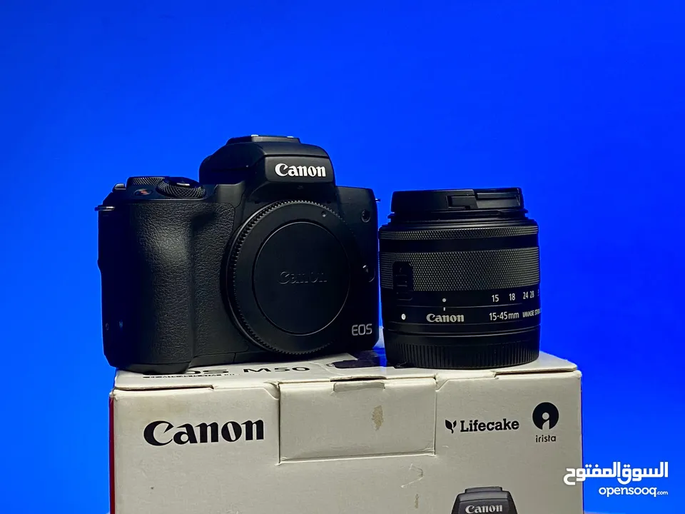 Canon M50  كاميرا كانون
