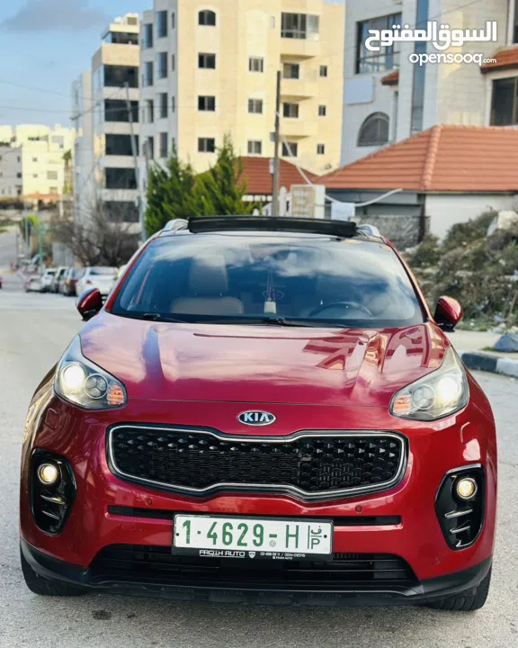 كيا سبورتاج GT line 2017 . اوتوماتيك . يد اولى . اصل برايفيت . دهان شركه . فل فل فل اضافات .