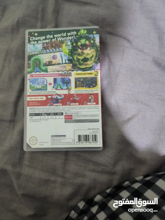 لعبة نينتندو سويتش super Mario Wonderنينتندو سويتش مع كينترولار