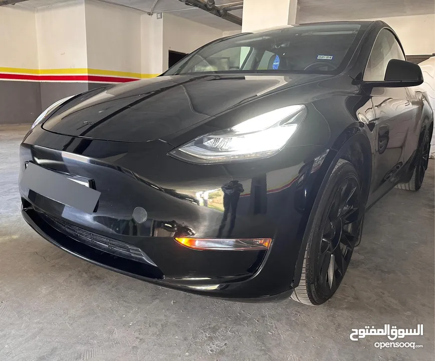 ‎تيسلا Y موديل 2023  - Full Black Edition     Dual Motor - Long Range فحص 4 جيد بدون ملاحظات