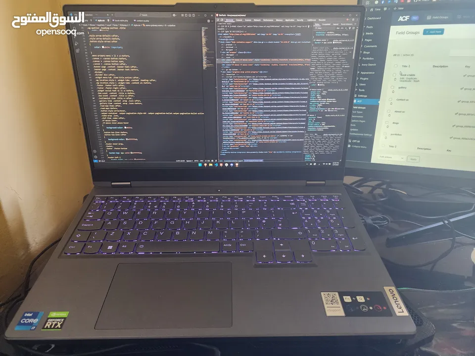 للبيع او البدل ب قيمنغ ديسكتوب : Lenovo Legion 5 Core i7-12700H- حالة الوكالة