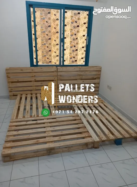 bed pallets wooden