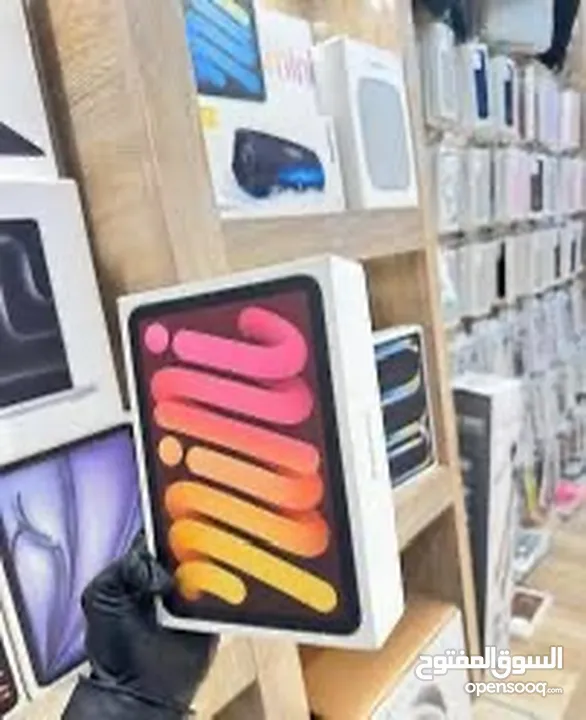 iPad mini 7 جديد كفالة لمدة عام من تاريخ الشراء الجهاز  (128GB)