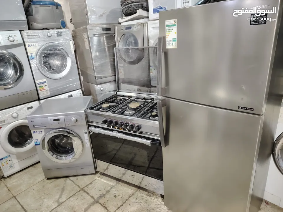 ثلاجه الجي للبيع كامل اكسسوارات نظام حديث فل انفرتر