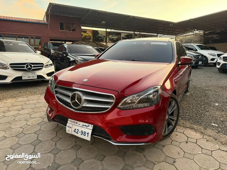 مرسديس AMG E350 موديل 2016 رقم واحد بظاعة زيرو ممشى 60الف