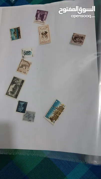 طوابع قديمة منذ اكثر من 50 عام للمقيمين والمهتمين