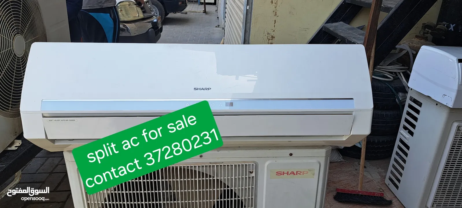 I have second hand window and split AC good working good condition. contact