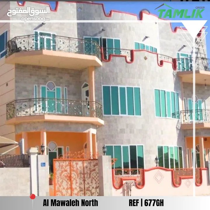 investment Opportunity building for sale in Al Mawaleh North  REF 677GH