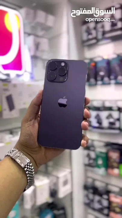 عرض نهاية السنة : iPhone 14 pro max 256gb هواتف نظيفة جدا بحالة الوكالة بدون مشاكل أو شموخ مع الضمان