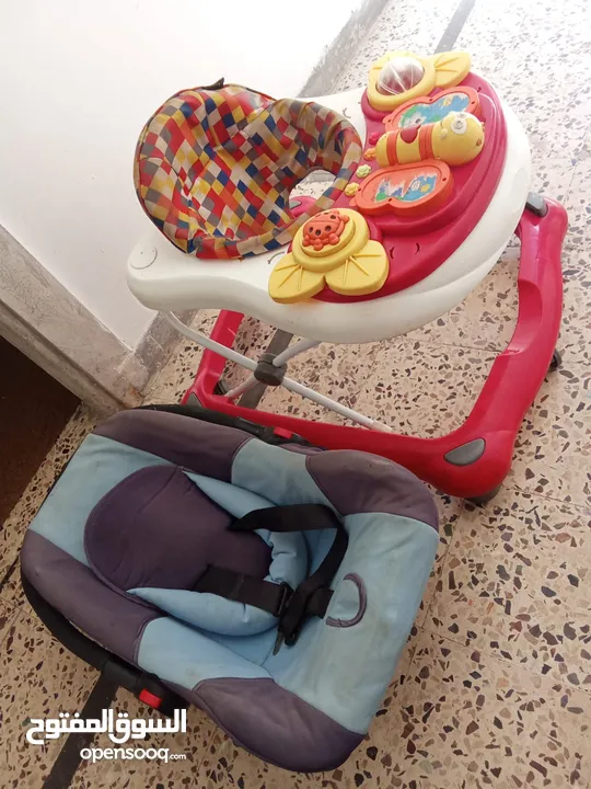 كوت و عرباية أطفال استعمال بسيط