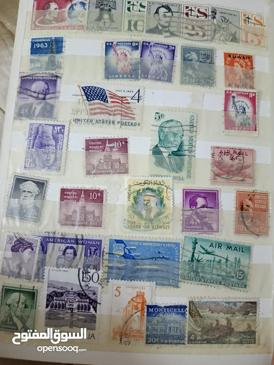 طوابع بريدية
