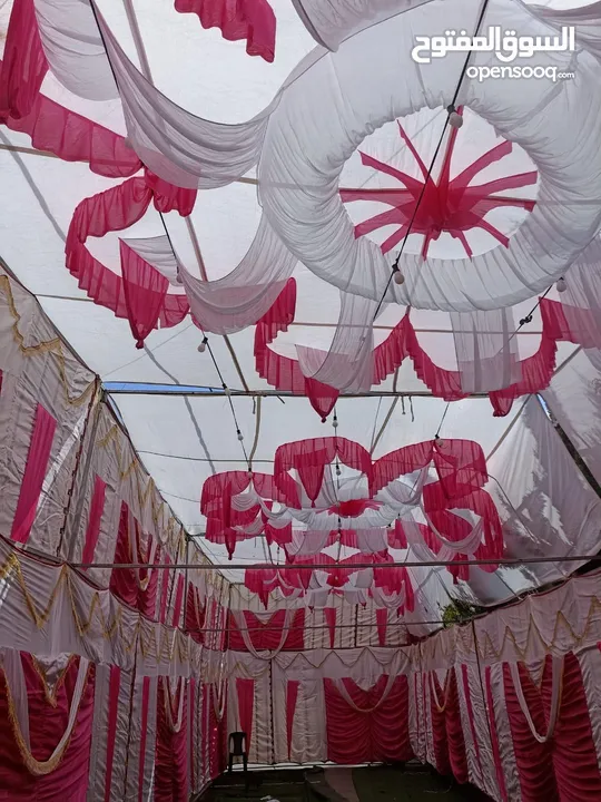 مشروع منصات وخيم وتجهيزات الأفراح