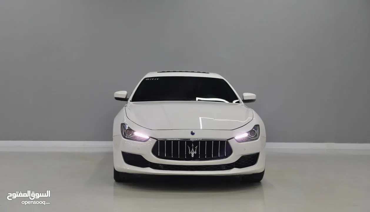 Maserati Ghibli Low Mi  Full Option  Warranty Till 2026  Free Registration+Insurance Ref#L1344502