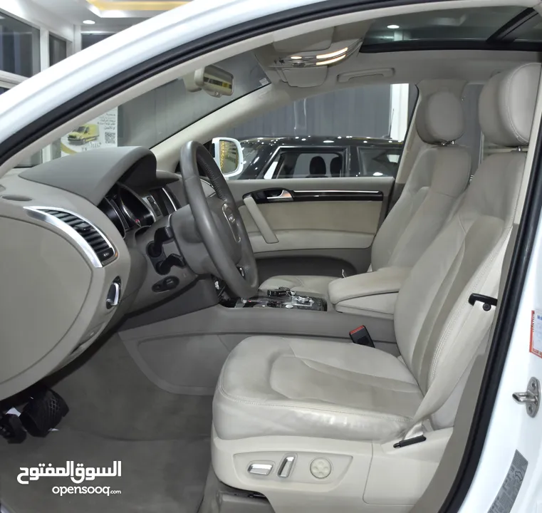 Audi Q7 S-Line 4.2L QUATTRO ( 2010 Model ) in White Color GCC Specs