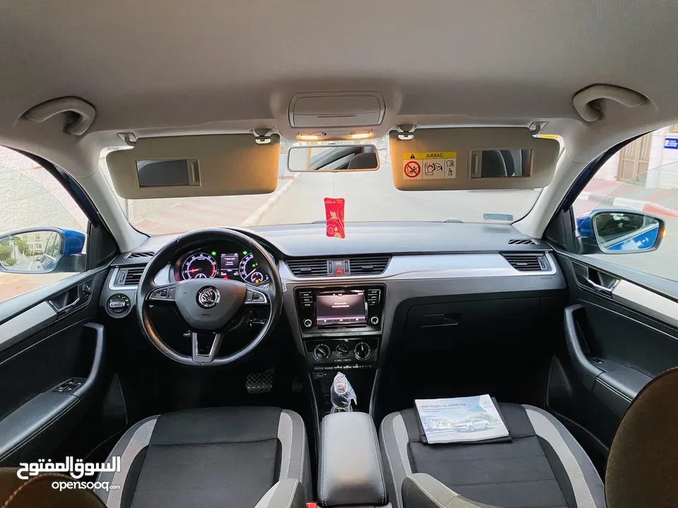 سكودا رابيد 2020 بحالة الشركة الله يبارك لصاحب النصيب..