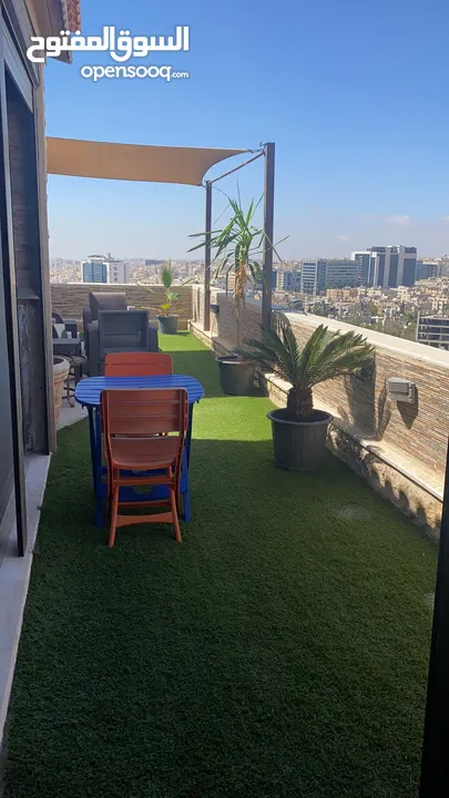 رووف مع ترس مميز للأيجار مفروش  Rooftop with nice viewing Terrace