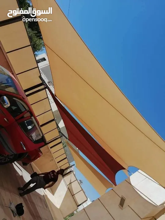 مظلات و اشرعة و برقولات