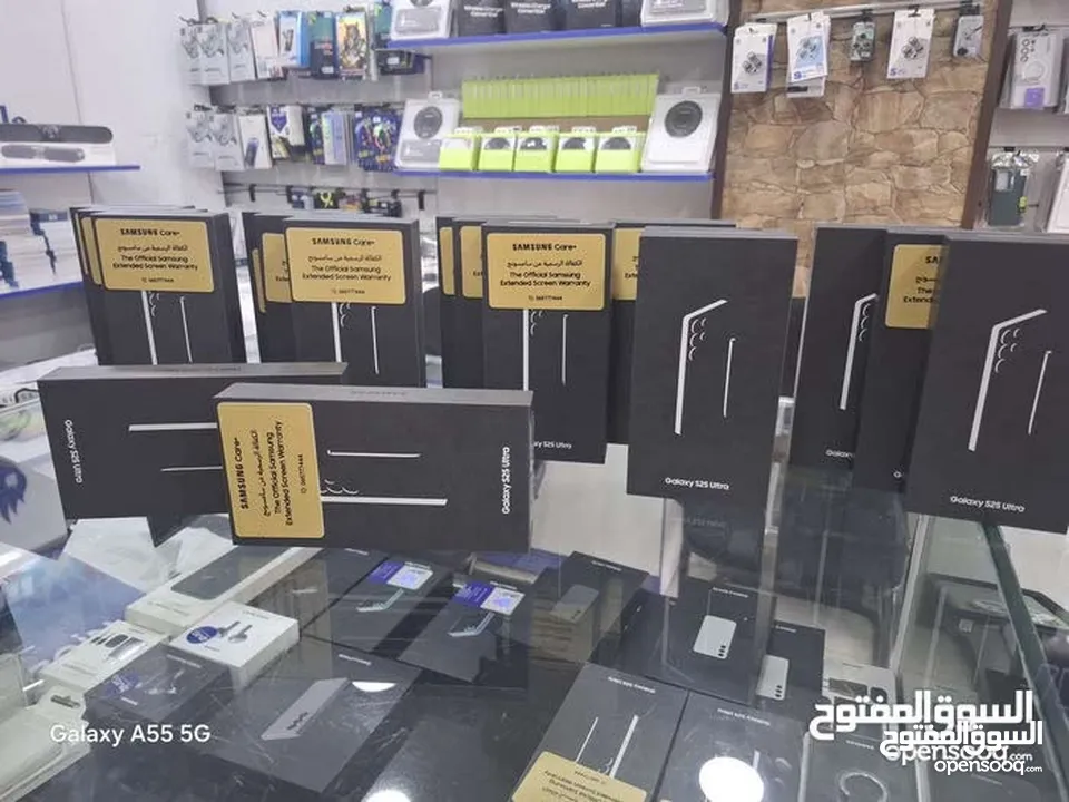 سامسونج S25 الترا جديد كفالة الوكيل الرسمي في الاردن بسعر مميز